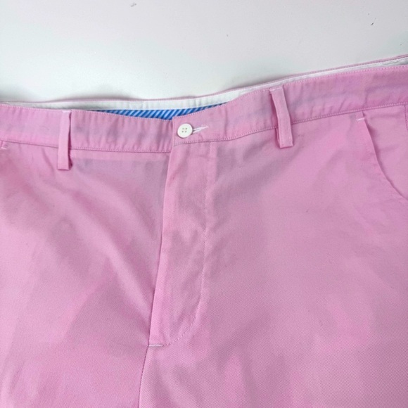 FootJoy FJ - Golf Pink Flat Front Shorts Lightweight Casual Wear - Picture 4 of 8